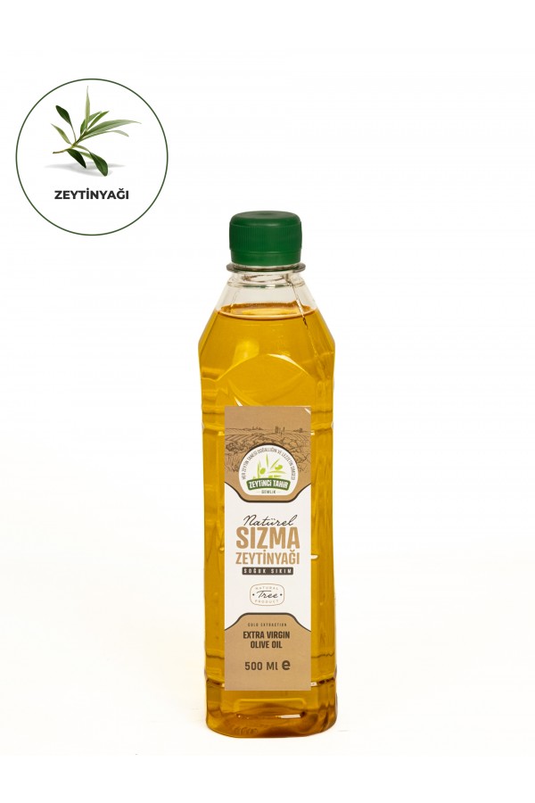 Natürel Soğuk Sıkım Zeytinyağı 0.5L