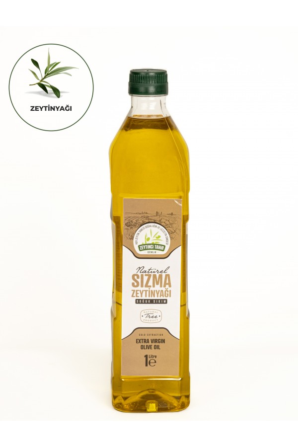 Natürel Soğuk Sıkım Zeytinyağı 1 L